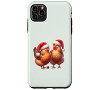TUTTO QUELLO CHE VOGLIO PER NATALE SONO I POLLI - Funny Chicks Meme Custodia per iPhone 11 Pro Max