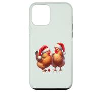 TUTTO QUELLO CHE VOGLIO PER NATALE SONO I POLLI - Funny Chicks Meme Custodia per iPhone 12 mini