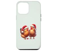 TUTTO QUELLO CHE VOGLIO PER NATALE SONO I POLLI - Funny Chicks Meme Custodia per iPhone 12 Pro Max
