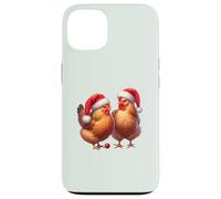 TUTTO QUELLO CHE VOGLIO PER NATALE SONO I POLLI - Funny Chicks Meme Custodia per iPhone 13