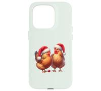 TUTTO QUELLO CHE VOGLIO PER NATALE SONO I POLLI - Funny Chicks Meme Custodia per iPhone 15 Pro