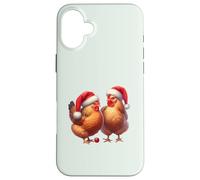 TUTTO QUELLO CHE VOGLIO PER NATALE SONO I POLLI - Funny Chicks Meme Custodia per iPhone 16 Plus