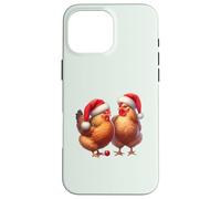 TUTTO QUELLO CHE VOGLIO PER NATALE SONO I POLLI - Funny Chicks Meme Custodia per iPhone 16 Pro Max