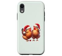 TUTTO QUELLO CHE VOGLIO PER NATALE SONO I POLLI - Funny Chicks Meme Custodia per iPhone XR