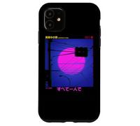 Tutto solo in giapponese Retro Futurismo Lofi Vaporwave Custodia per iPhone 11