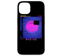 Tutto solo in giapponese Retro Futurismo Lofi Vaporwave Custodia per iPhone 13