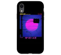 Tutto solo in giapponese Retro Futurismo Lofi Vaporwave Custodia per iPhone XR