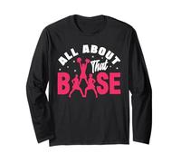 Tutto su Quella Base Divertente Cheerleading Cheer Maglia a Manica
