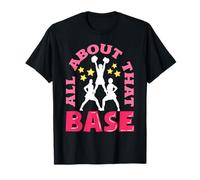 Tutto su Quella Base Divertente Cheerleading Cheer Maglietta