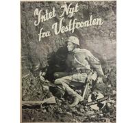 Tutto tranquillo sul fronte occidentale Lew Ayres Louis Wolheim 1930 programm...