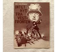 Tutto tranquillo sul fronte occidentale Lew Ayres Louis Wolheim 1930 programm...