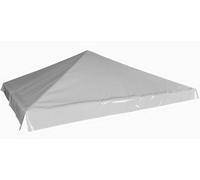 TUTTOPERGOLE Telo in PVC di Ricambio Tetto Gazebo 3X3 m (Grigio)