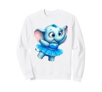 Tutu Blu Ballerina Elefante Carino Bambino Felpa