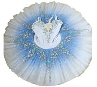 Tutù da balletto, tutù a pancake abito da ballo da festa del Lago dei Cigni | Top a canotta con scollo a V in velluto ricamato, body da ballo, abbigliamento da ballerina