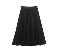 Tutù da donna anni '50, gonna elastica da danza, vintage, rave, multistrato, sottoveste da donna, accessorio classico rockabilly, Nero , Taglia unica