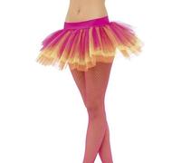 Tutu Neon Multicolore Costume Da Adulto Sottogonna Taglia Unica