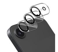 TUTUO 3 pezzi Compatibile con iPhone 17E Fotocamera Vetro Temperato, Durezza 9H Lente Camera Pellicola Protettiva Copri, HD Anti-Graffio