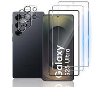 TUTUO Pellicola Protettiva per Samsung Galaxy S25 Ultra 5G Protection, [2+2 pezzi] Vetro Temperato + Fotocamera Pellicola, Durezza 9H HD Pellicola, Anti-Graffio, No-Bubble Schermo Pellicola
