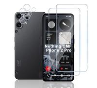 TUTUO per Nothing CMF Phone 2 Pro 5G Vetro Temperato, [2+2 pezzi] Pellicola Protettiva + Fotocamera Pellicola, Durezza 9H HD Protection, Anti-Graffio, Bordo Senza Bolle Schermo Pellicola