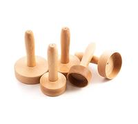 Tuuli Accessories Maderoterapia Set Massaggio Anticellulite Massaggiatore Coppa Svedese Drenaggio Linfatico Legno