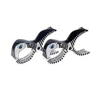 tuuli Accessories Summer Clips Mollette Spiaggia Asciugamano Sdraio Bagno Bucato Passeggino Accessori (2X Nero)