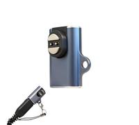 Tuvzylory Adattatore di ricarica per cuffie compatibile con SUUNTO Wing/Sonic, adattatore di ricarica magnetico, attacco in 1 secondo, cordino anti-smarrimento, guscio in lega di alluminio