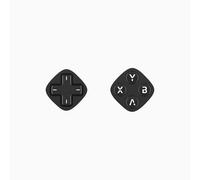 Tuvzylory Chiavi meccaniche compatibili con MANGMI Pocket Max, feedback tattile, set D-Pad e ABXY, interruttori plug-and-play, durevoli (pulsanti neri)