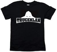 tuweisen T-Shirt Shirt Truceklan-Hip Hop Rap Music-Truce Klan Mesh for Men Black XL