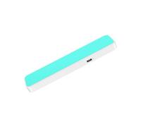 tuwiwol Altoparlante soundbar Stereo Wireless Altoparlante Innovativo Bluetooth 3 Chip a conduzione ossea Altoparlante Bluetooth ABS sotto Il Cuscino, Cielo Blu, Tempismo della Carta Azzurro