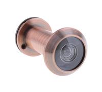 tuwiwol Spioncino per porta con angolo di di 200° e robusto metallo di rame per la sicurezza Quindi avvitare i lati insieme e serrare a mano. Spioncino per, Rame rosso, 44x26x22mm