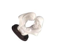 tuwiwol Statua della Sacra Famiglia di Gesù, graziosa decorazione natalizia, splendidamente dettagliata, collezione di regali per la scena della Natività, scultura religiosa Gesù