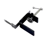 tuwiwol Strumento di installazione della cerniera regolabile con morsetto da tavolo robusto per un'installazione comoda e versatile del cursore della cerniera per progetti di cucito. Robusto attrezzo