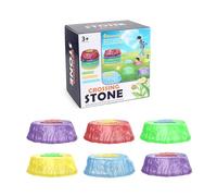 TUXCAXI Le Pietre Luminose Che alzano offrono Un Allenamento | per i bambini, incoraggiando il gioco sportivo durante la notte. Pietre per l'allenamento dell'equilibrio dei piedi dei