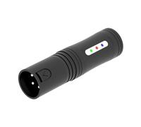 TUXCAXI Strumento di prova per luci a testa mobile, tester DMX affidabile, soluzione per luoghi di spettacolo, test del segnale, tester per luci da palcoscenico, linea DMX512,
