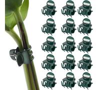 TUXCAXI Traina steli e viti con robuste clip per orchidee e picchetti, clip | orchidee in plastica per sostenere le piante, piccole ad artiglio, fagioli
