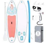 Tuxedo Sailor SUP Gonfiabile Adulti 320 cm Stand Up Paddle Board, Tavola da SUP Paddle Board con Accessori, Tavola Gonfiabile 2 Posti (Light Pink)
