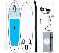 Tuxedo Sailor SUP Gonfiabile Adulti 320 cm Stand Up Paddle Board, Tavola da SUP Paddle Board con Accessori, Tavola Gonfiabile 2 Posti (Llight Blue)