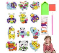 Tuxuseo Arte Con Pietre,Stickers Diamante 5D Arte Con Pietre | Accessori Mosaico Creativi Per Bambini Principianti Idee Regalo Compleanno Natale Halloween Feste