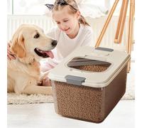 Tuxuseo Contenitore per Cibo per Cani | Dispenser Snack Animali | Contenitore Ermetico per Cibo di Cani e Gatti con Misurino per Cucina, Dispensa, Campeggio, Esterni