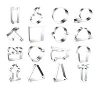 Tuxuseo Formine Per Biscotti Set - Stampo Da Cucina In Acciaio Inox,Formine Vigili Del Fuoco 16 Pezzi Per Cucina Cottura