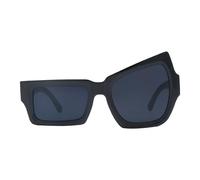 Tuxuseo Occhiali da sole da uomo | Occhiali divertenti forme insolite - Occhiali da sole alla moda UV per uomo donna durante la guida di un'auto, escursioni, attività all'aperto, Cornice nera
