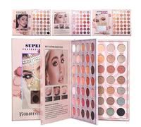 Tuxuseo Palette di ombretti per trucco, con 105 colori, glitter e evidenziatori, palette di ombretti da viaggio a forma di libro, adatto per donne, ragazze e adolescenti, per tutti i giorni, feste