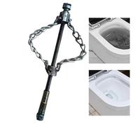 Tuxuseo Pulitore decalcificante ad onda flessibile | Utensili di perforazione per di tubazioni,Potente catena di pulizia dello scarico per capelli grassi intasamento cucina bagni scarichi