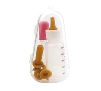 Tuxuseo Siringa Per Cani - Tettarella Portatile in Silicone | Aspiratore | Per Alimentazione Di Medicina Acqua E Latte Per Animali E