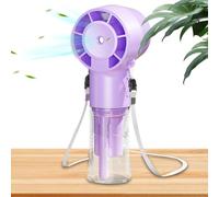 Tuxuseo Ventilatore Portatile | Ventilatore ad Acqua Ricaricabile con Nebulizzatore - Climatizzatore Riusabile con Accessori per Caldo Ideali per Uso Quotidiano e Spostamenti