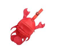 Tuxxjzm Borse a conchiglia per bambini, borsa da spiaggia in rete di sabbia, pieghevole, portatile, per raccogliere frutta, snack