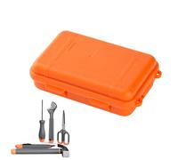 Tuxxjzm Contenitore per attrezzature di sopravvivenza, contenitore per accessori da campeggio, cassetta degli attrezzi da campeggio per esterni, contenitore sigillato, grande, resistente agli urti,