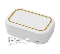 Tuxxjzm Eye Contact Cleaner | Macchina portatile per la pulizia delle lenti contatto, soluzione detergente per lenti contatto, custodia per lenti colorate e morbide RGP