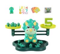 Tuxxjzm Gioco di Matematica di Equilibrio, Giocattoli di conteggio 'Equilibrio degli Animali dei Cartoni Animati,Gioco di apprendimento della Matematica per 3, 4 e 5 Anni, attività