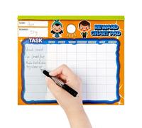 Tuxxjzm Grafico Adesivo per Bambini, Magnetico di ricompensa | Forniture educative per l'istruzione Domestica per Il monitoraggio delle faccende domestiche del vasino Coltivare Buone abitudini